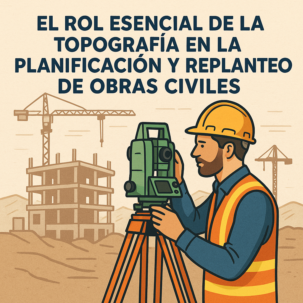 El Rol Esencial de la Topografia en la Planificacion y Replanteo de Obras Civiles