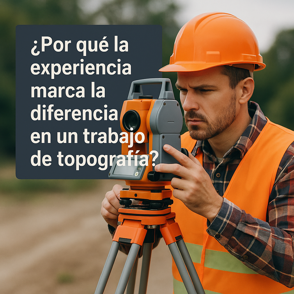 ¿Por Que la Experiencia es Clave en Cualquier Trabajo de Topografia