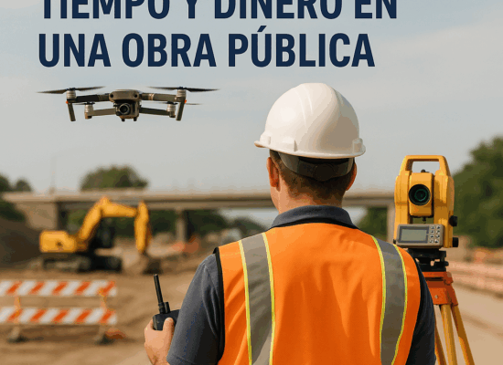 Drones que ahorran tiempo y dinero en una obra pública 2 Drones en Obra Publica